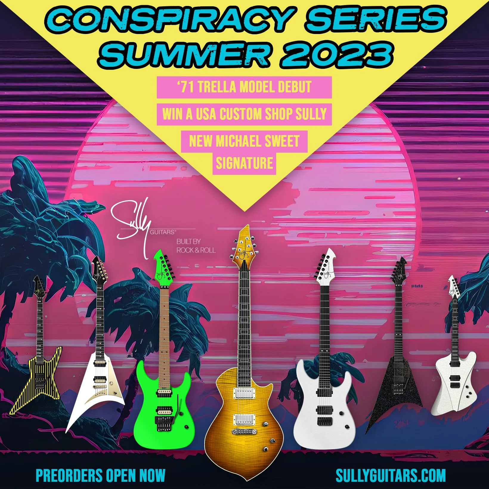 Sully Guitars Conspiracy Series Summer 2023 — Sully Guitars®